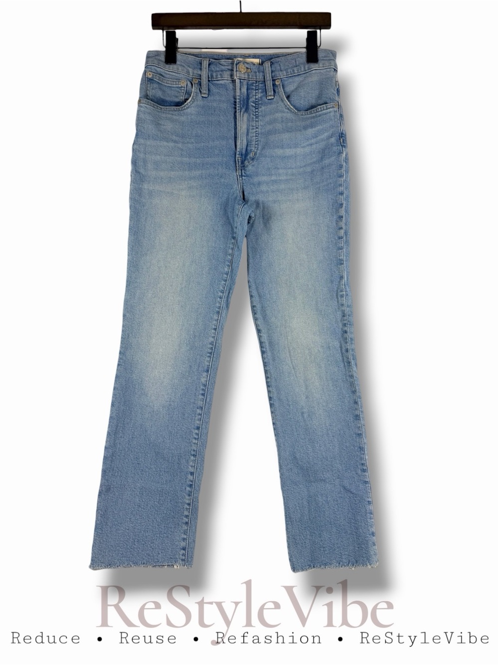 MADEWELL Women’s Size 27 Denim Jeans The Perfect Vintage Jean Stretch High Rise